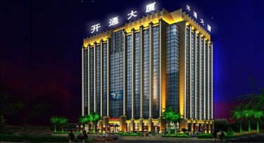 亮化改造工程 光臣照明讓開通大廈煥然一新！