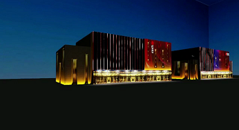 山西太原遠(yuǎn)大購物廣場(chǎng)夜景亮化如期亮燈