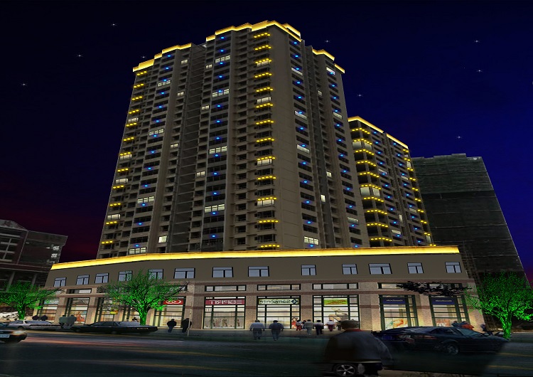 小區(qū)樓盤(pán)亮化