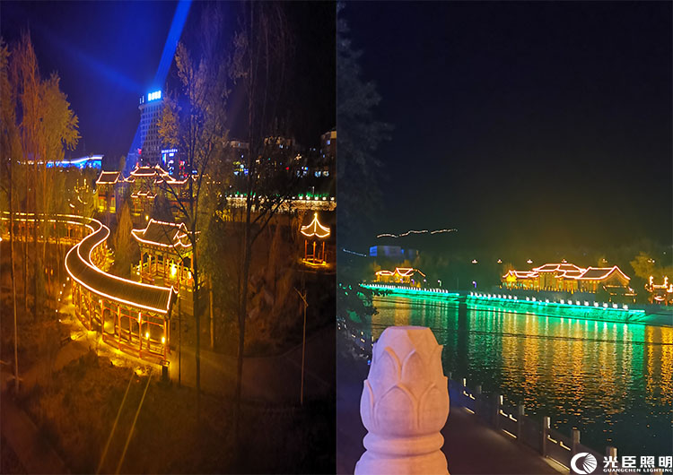 DMX512雙色外控線條燈